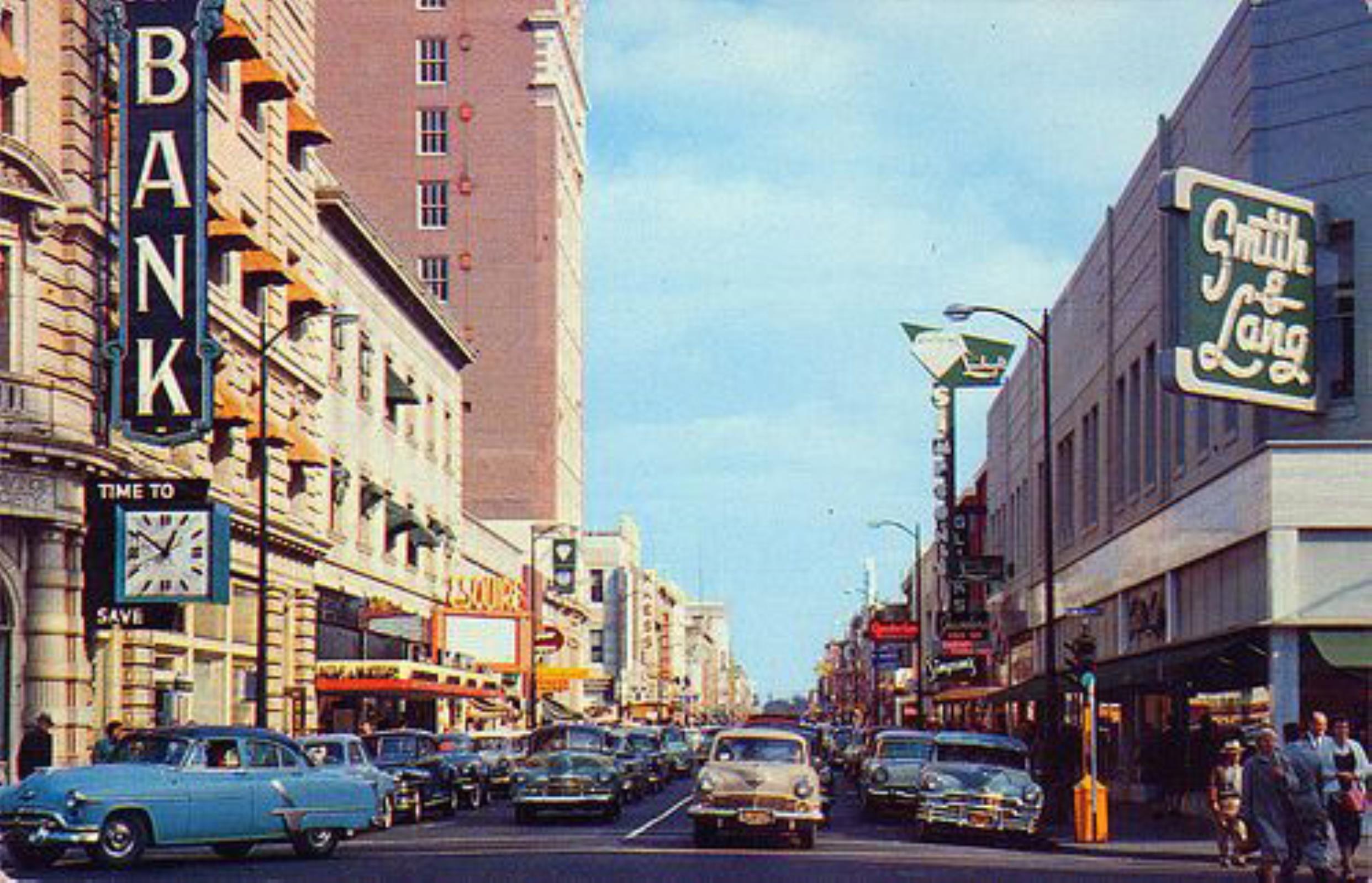 Downtown Stockton in the 1950’s